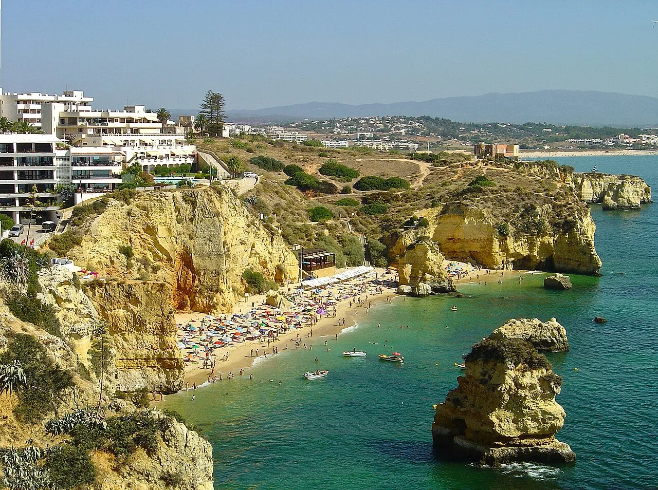 Praia dona-ana Algarve