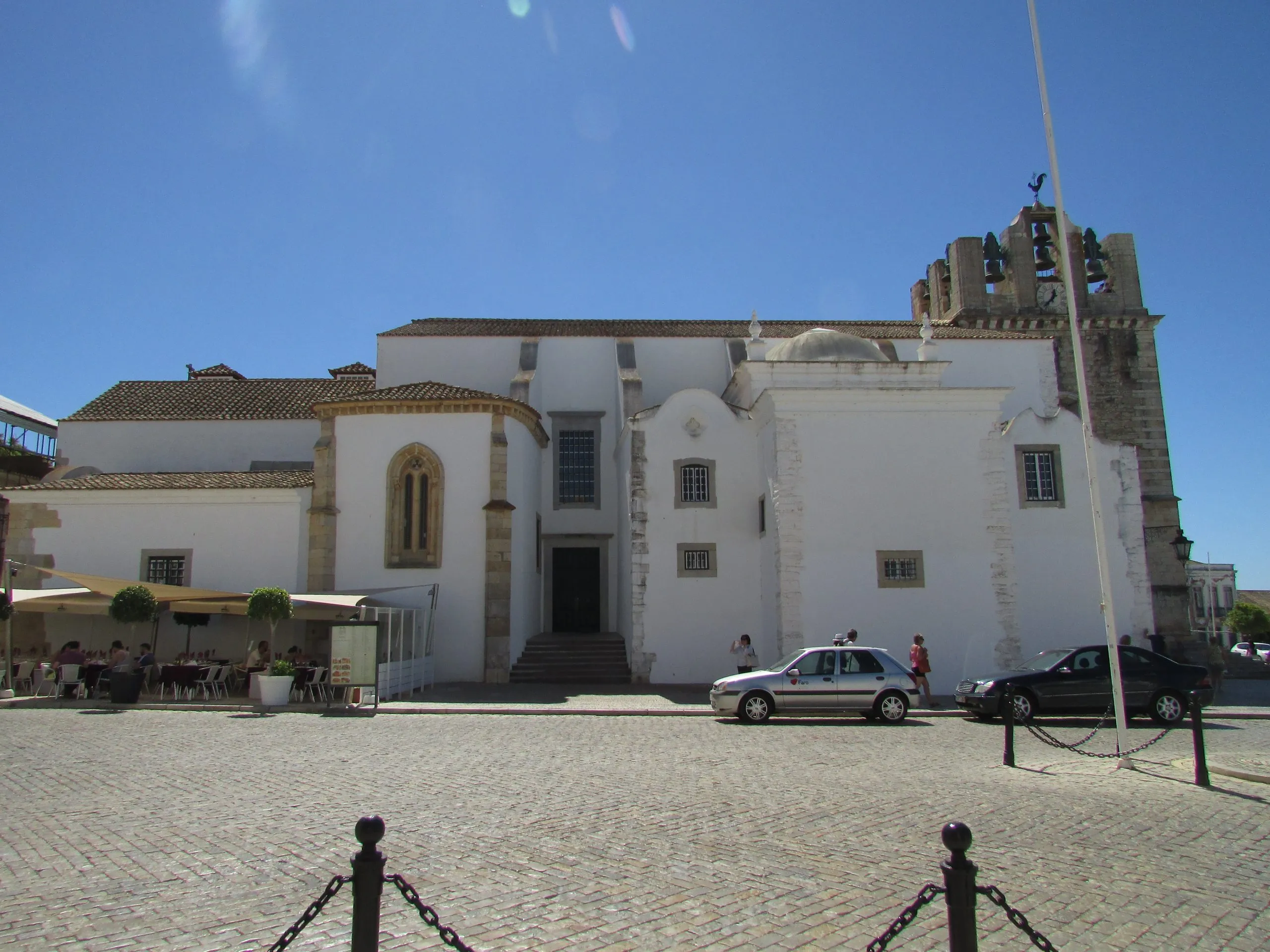 Faro Cathedral in the Algarve, Portugal